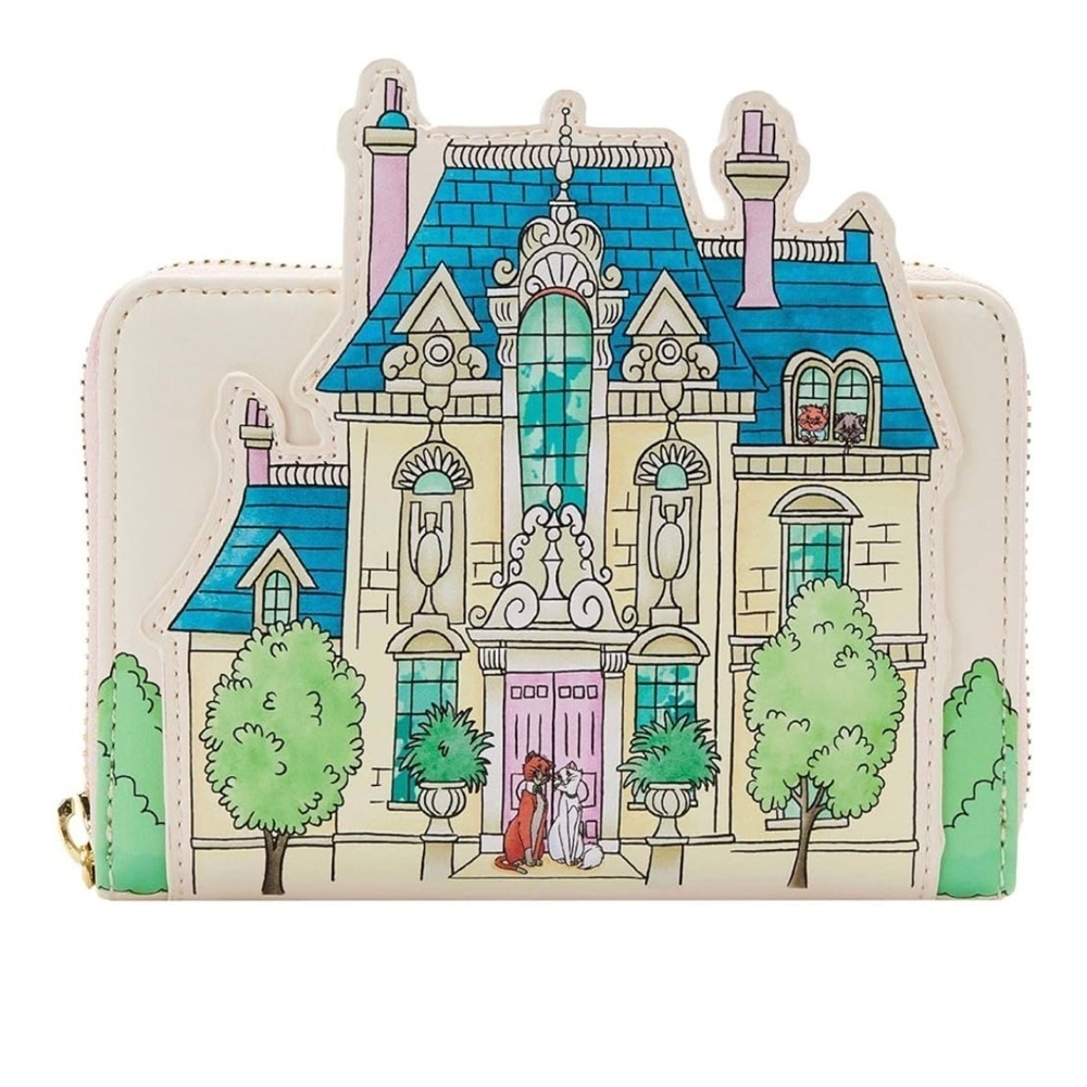 NWOT Loungefly The Aristocats Marie House Zip Around Wallet - Picture 5 of 9